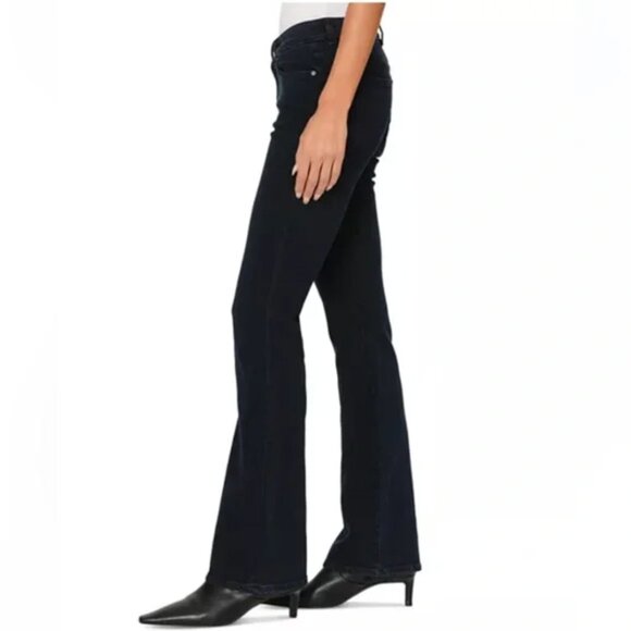 DL1961 Cindy Slim Boot Mid Rise Instasculpt 33" - Flatiron - 30 - Like New - Picture 3 of 10